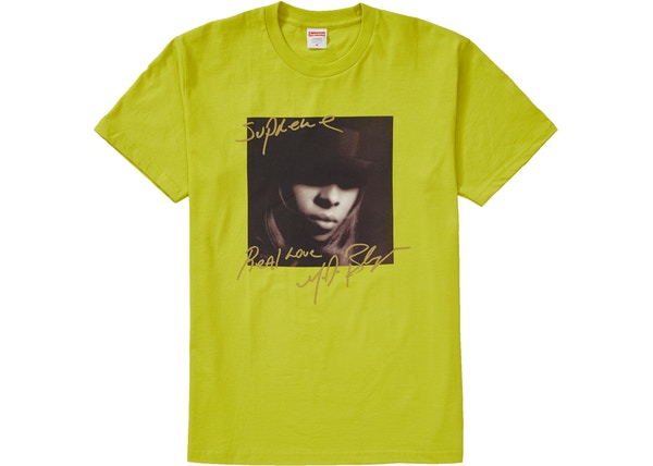 Supreme Mary J Blige Tee Sulfur - StockX News