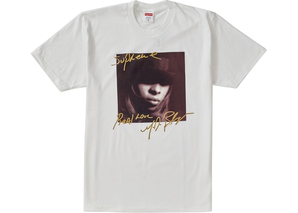 Tシャツ/カットソー(半袖/袖なし)Supreme Mary J. Blige Tee