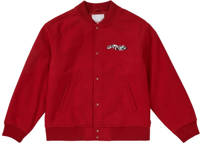 Supreme Delta Logo Varsity Jacket