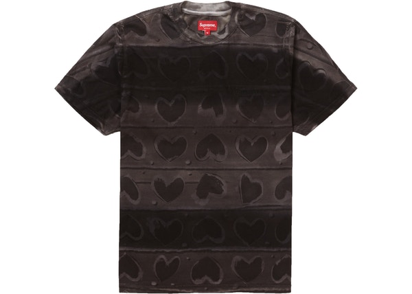 Supreme heart shirt sale