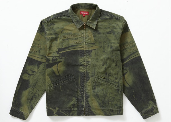 Jacket Supreme Green size L International in Denim - Jeans - 22946079