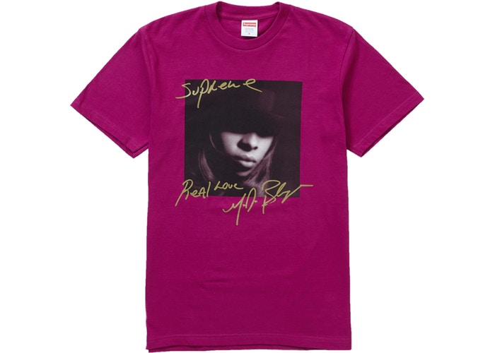 Supreme Mary J Blige Tee Magenta - StockX News