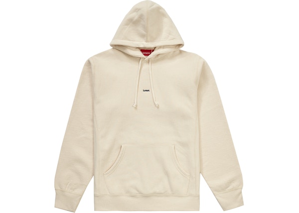 Supreme micro logo hooded sweatshirt S - パーカー