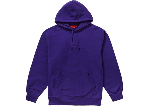限定品低価】 Supreme - Micro Logo Hooded Sweatshirt Lサイズの通販 ...