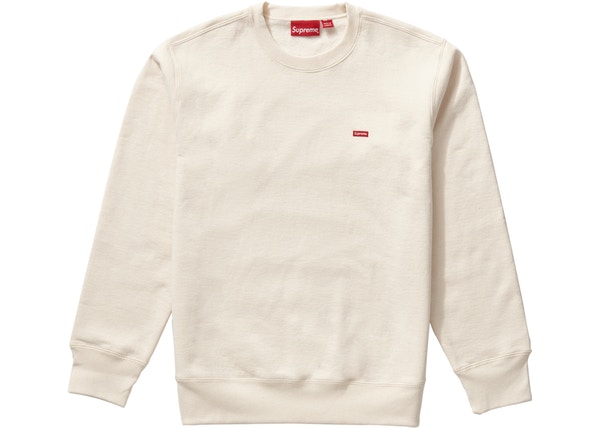 Supreme Small Box Crewneck Natural - StockX News