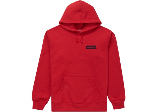 Supreme Stop Crying Hoodie Red - StockX News