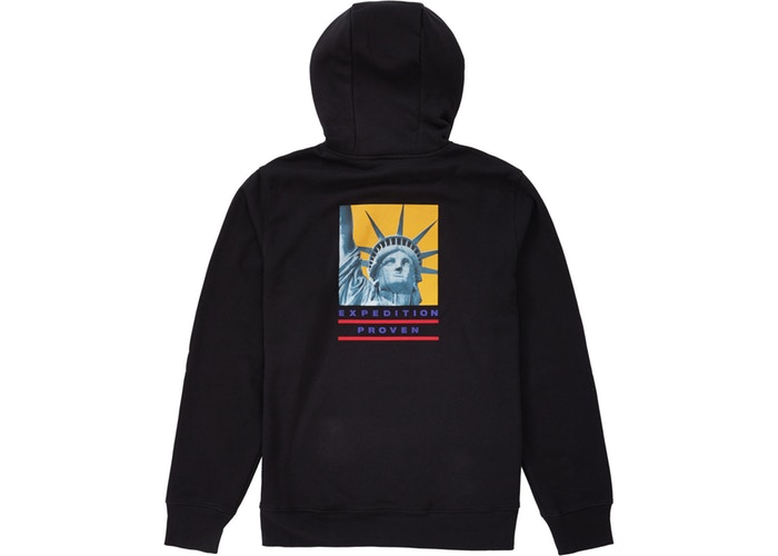 Supreme The North Face Statue of Liberty Hooded Sweatshirt Black