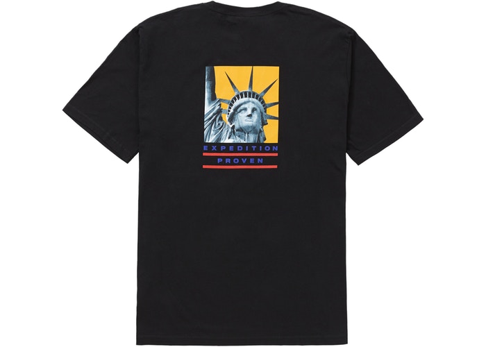 Supreme The North Face Statue of Liberty Tee Black