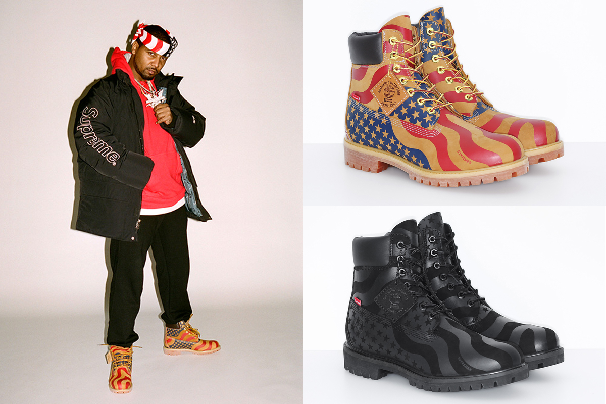 Supreme x Timberland Collaboration and Celebrities That Wear Timbs