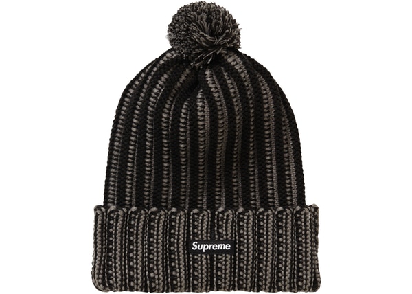 Contrast best sale stripe beanie