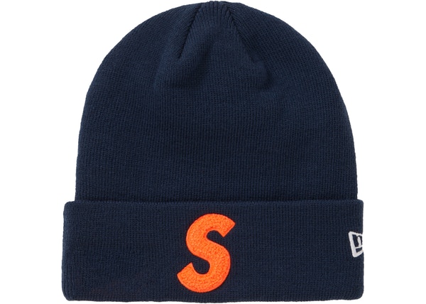 希少 supreme snow beanie Navy 23FW