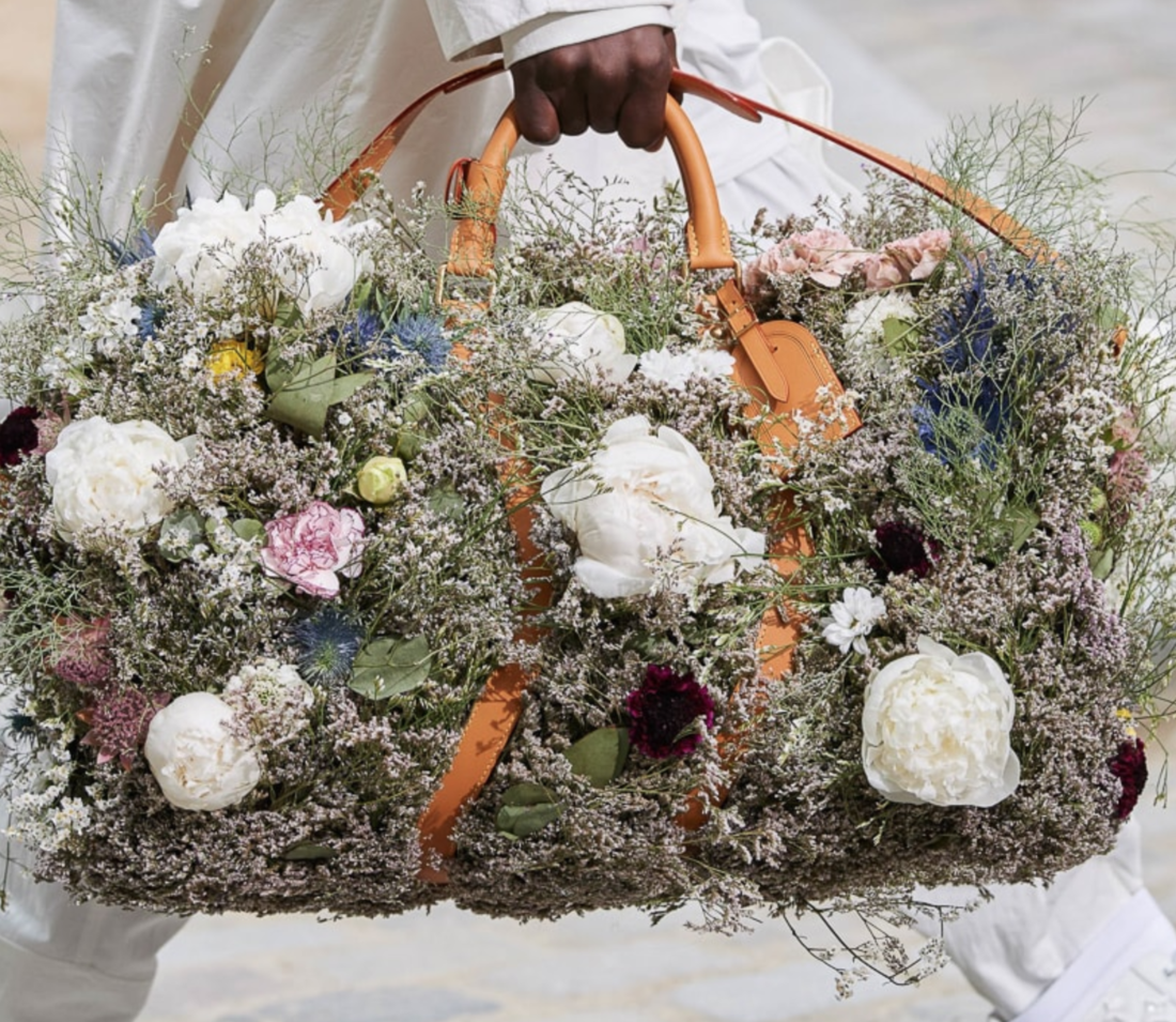Louis Vuitton Mens SS20: Virgil Abloh's Flower Power Breaks Gender Norms