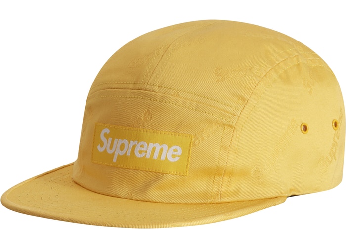 Yellow cheap supreme hat