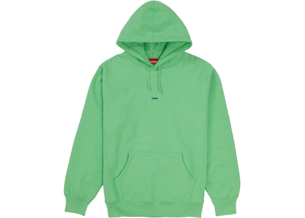 Supreme Micro Logo Hoodie Bright Green - StockX News