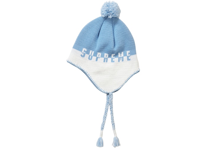 Supreme heathered 2024 earflap beanie