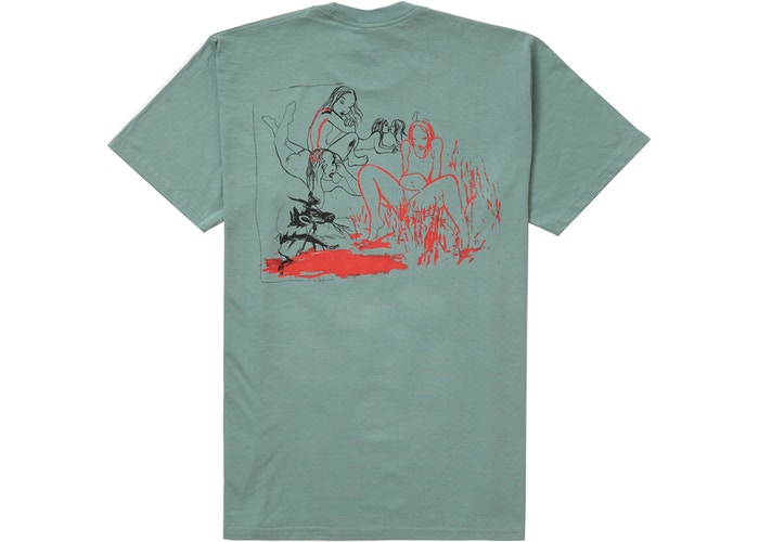 Supreme Heroines Tee Dusty Teal Fall/Winter 2019