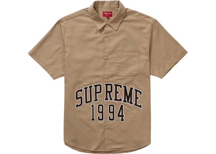 Supreme Arc Logo S/S Work Shirt