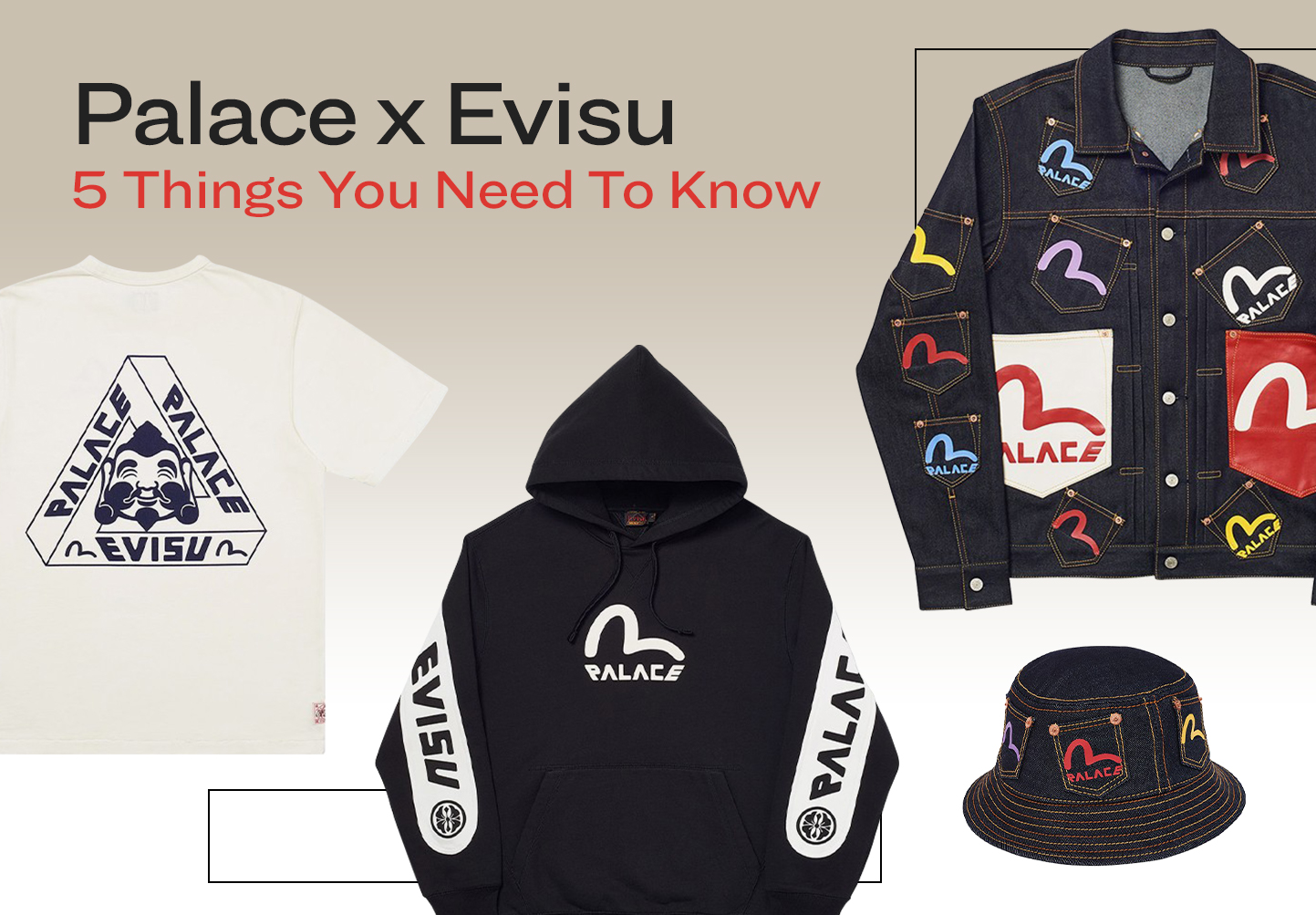 Palace x Evisu | 5 Things about the Streetwear Collaboration | StockX