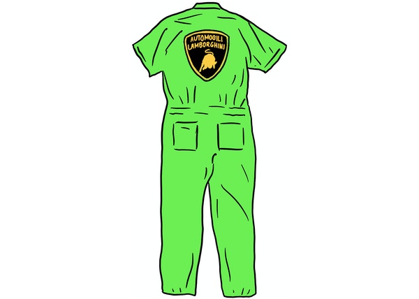 Supreme Lamborghini Coverall Lime - StockX News