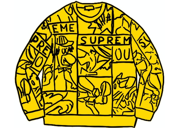 Supreme Cartoon Sweater Multicolor - StockX News