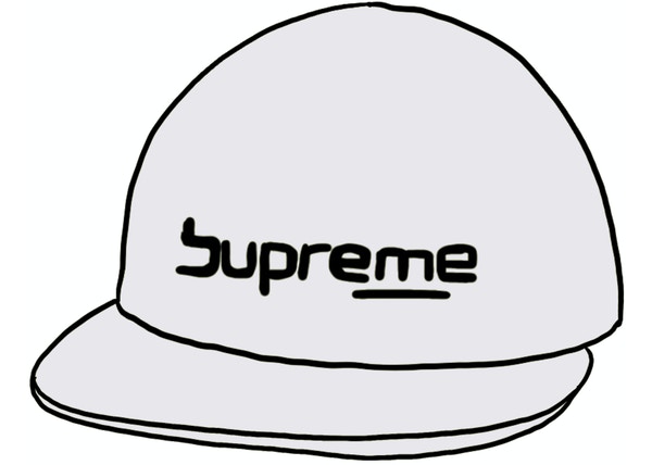 Supreme Digital Logo 6-Panel White - StockX News