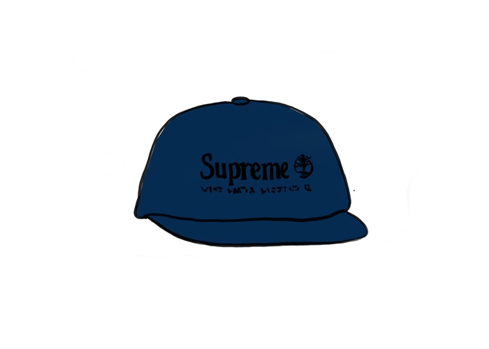 Supreme Timberland 6-Panel Navy Spring/Summer 2020