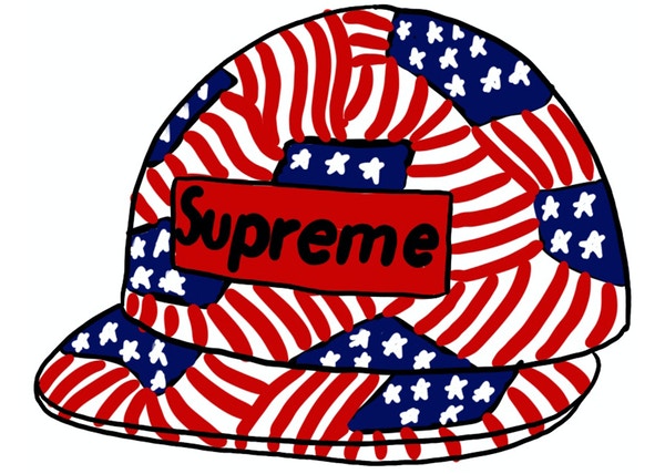 Supreme Washed Chino Twill Camp Cap Flags - StockX News