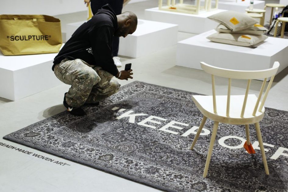A Brief History of Virgil Abloh IKEA Rugs