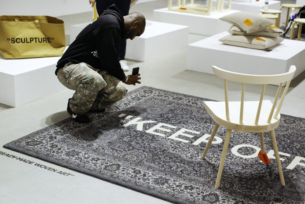 Shop IKEA 2019-20FW Virgil Abloh IKEA STILL LOADING 140x200 Carpets & Rugs  by BrandStreetStore
