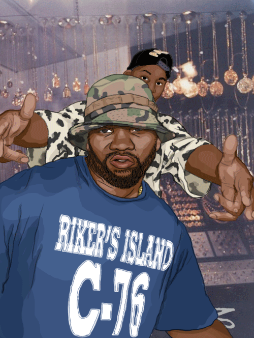 Raekwon by Sophia Chang. Featured in No Curator by StockX.