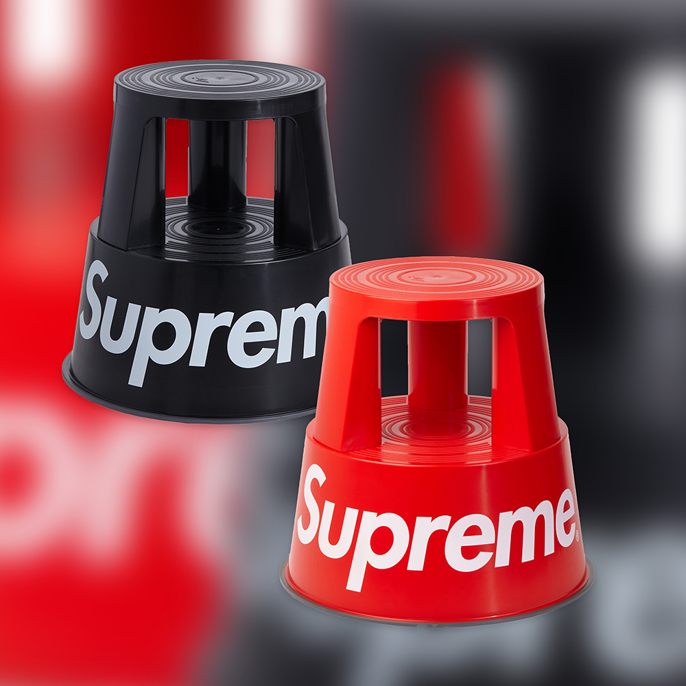 Supreme®/Wedo Step Stool RED