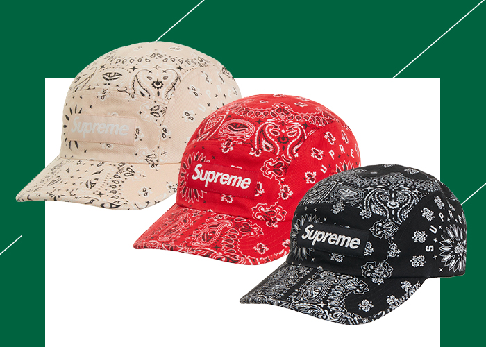 大得価大人気】 Supreme - supreme Bandana Camp Capの通販 by asano's