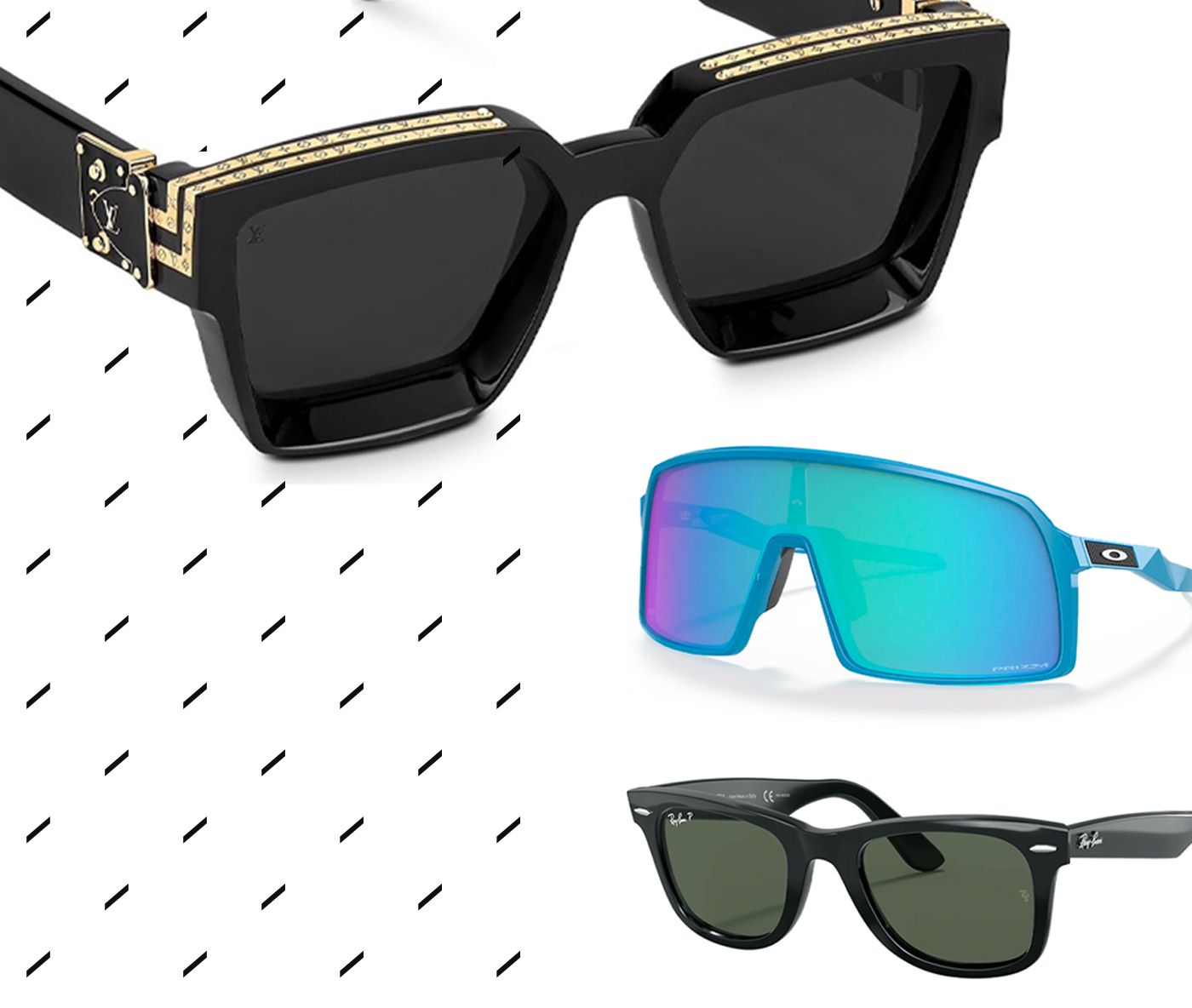Louis Vuitton 1.1 Millionaires Sunglasses Black in Acetate with Gold-tone