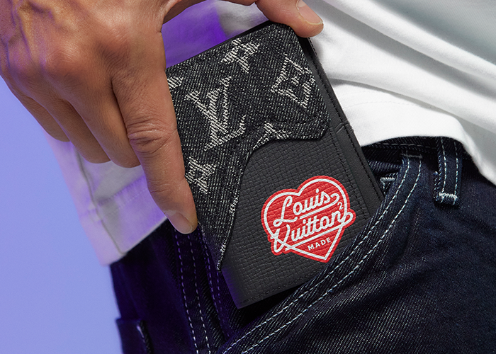 Louis Vuitton x Nigo Slender Wallet Monogram Black