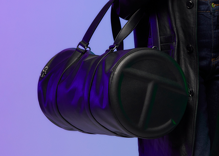Telfar Shopping Bag in New Eggplant Colorway