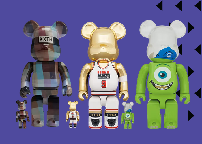 Bear Brick LV x Supreme 400%, Hobbies & Toys, Toys & Games on