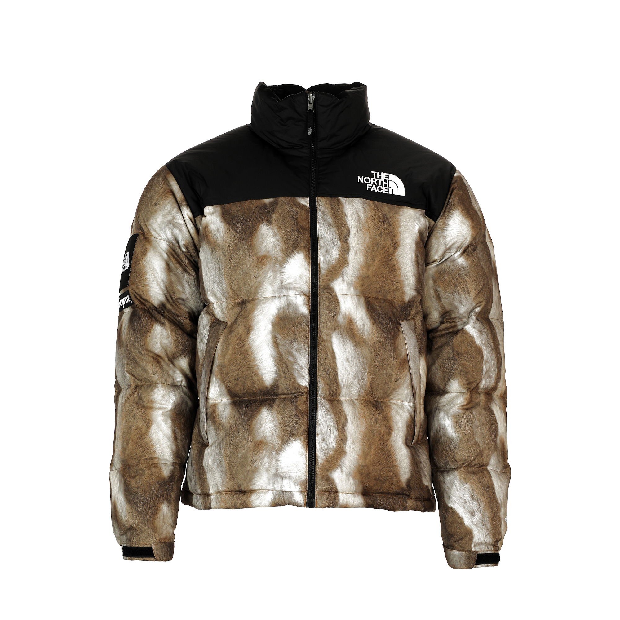 値下げ断行 SUPREME the north face fur nuptse jacket ダウン